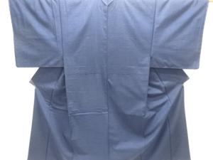 未使用品　手織り紬男物着物アンサンブル(キングサイズ)